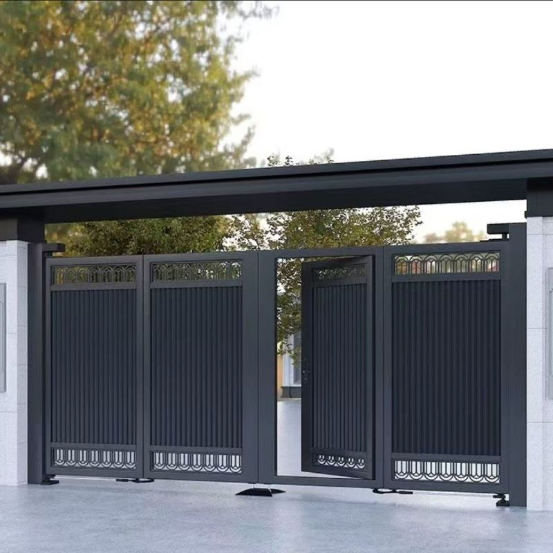 Stylish Traditional Design Aluminum Folding Doors for Luxury Villas Entrance