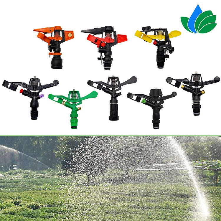 Plastic 1/2 - 3/4 Inch Female Agricultural Rotary Sprinkler