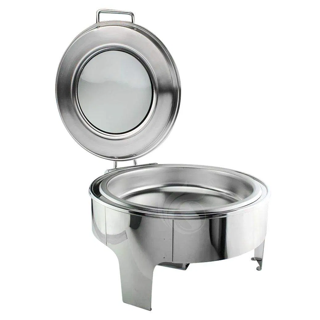 New Design Metal Ss Stainless Steel Chefing Dish Food Warmer Chafing for Hotel Cafeteria Party Restaurant Buffet