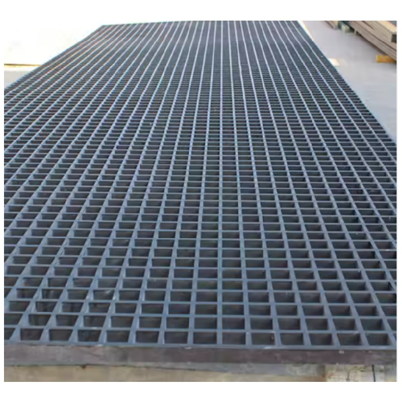 UV Stabilized Fiberglass Flat Grating with Fire Retardant Properties for Outdoor Use