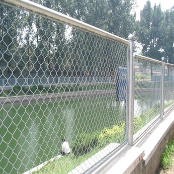 PVC Coated Chain Link Fence China 1.0m Width Commercial Galvanized 6FT Chain Link Fence