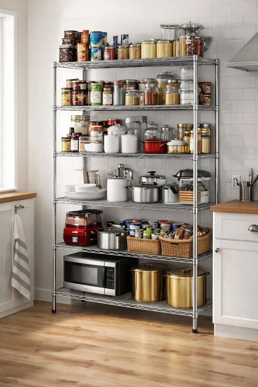 Large Capacity Supermarket Office Workshop Organizer Storage Rack