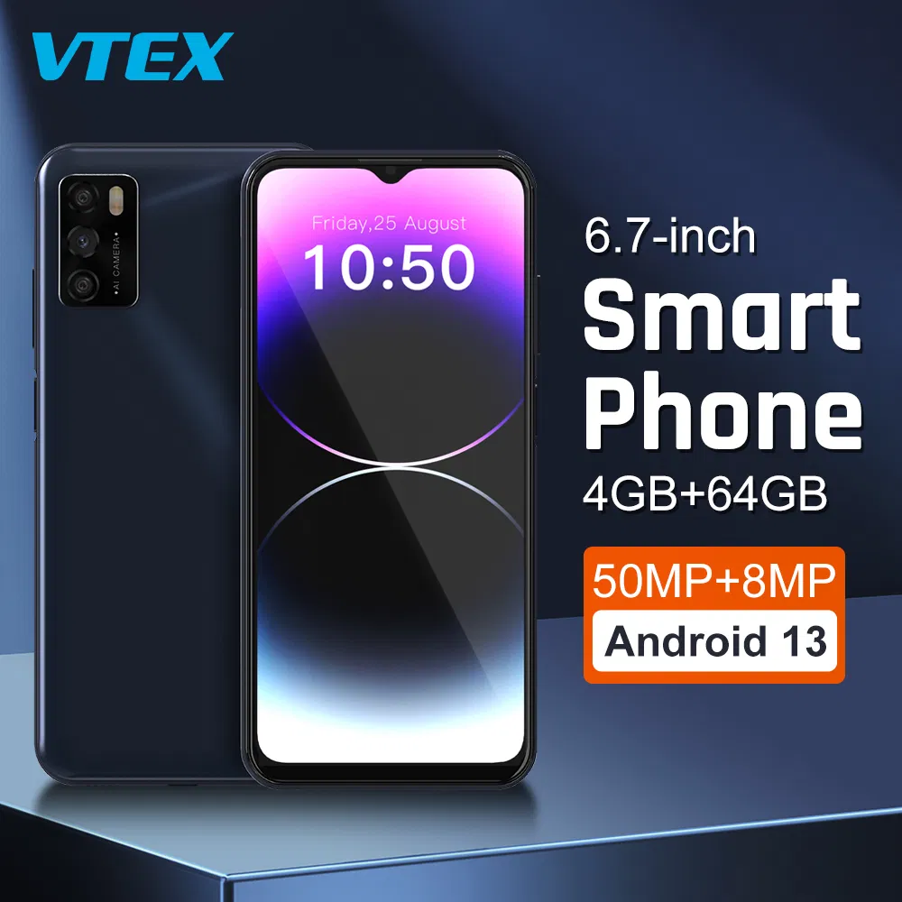 Смартфон 6.6 дюймов 4G LTE, 4/64 ГБ, 5000 мАч