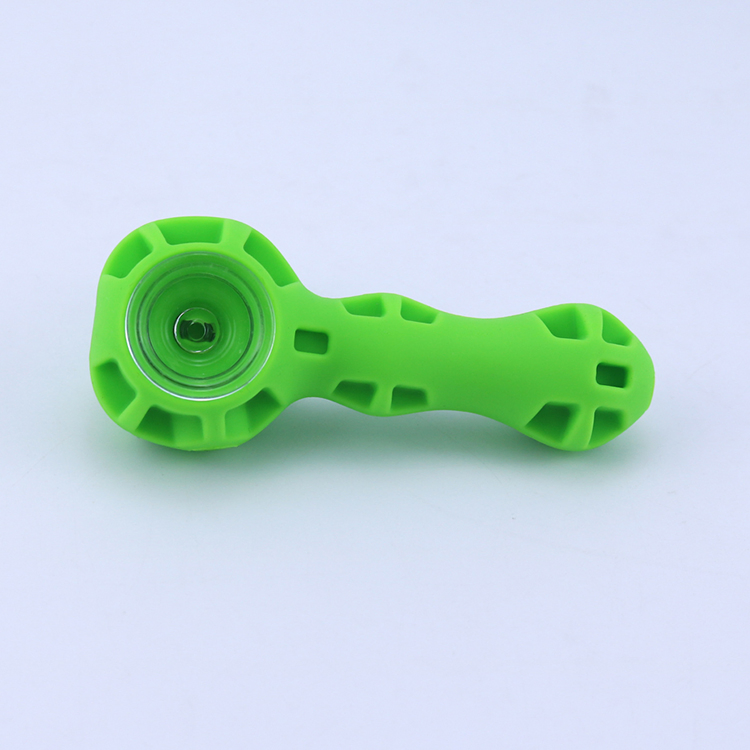 Platinum Cured Silicone Smoking Accessories Head Shop Smoke Set with DAB Tool Hand Pipe