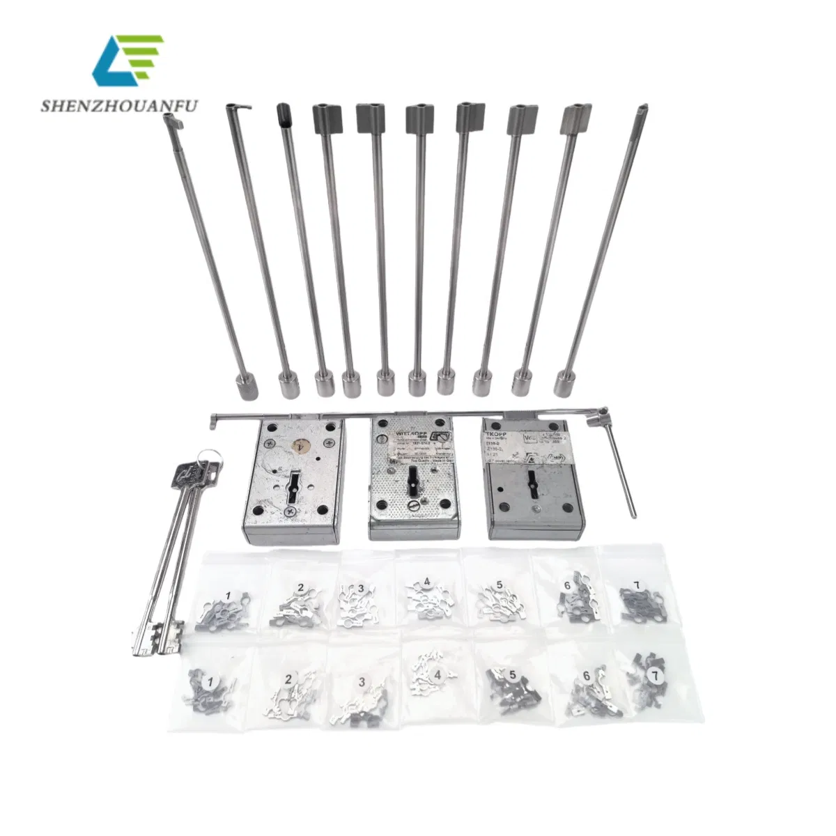 Professional Cawi Safe Lock Picking Tool for 8-Pin & 10-Pin Locks One Tool Dual Use Low-Difficulty Operation