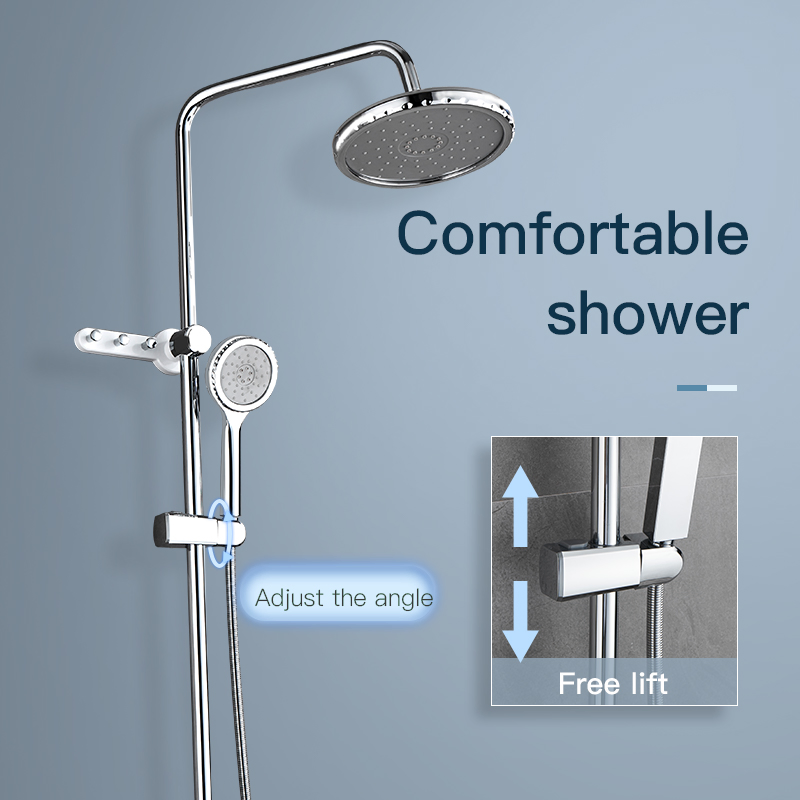 Bathroom Shower Faucet Rain Shower System Set