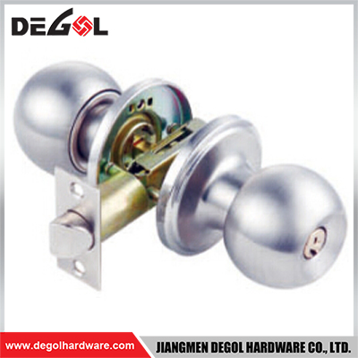 Entry Privacy Passage Cylindrical Round Tubular Door Knob Lock