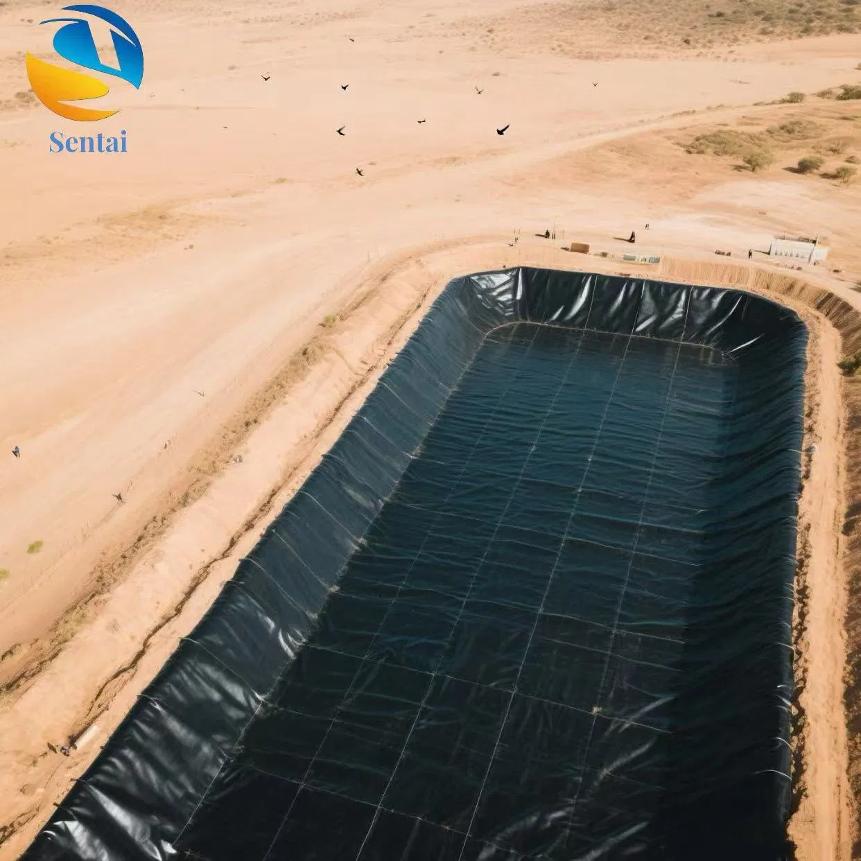 Durable HDPE Geomembrane for Oil Resistance in Pampas Storage Tank Substrate Hazardous Waste Landfill Site Anti Aging Geomembrane