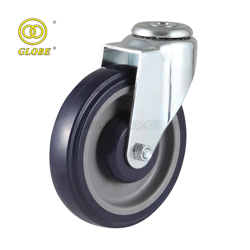 PU Shopping Trolley Caster Suitable for Supermarket Cart Casters Wheels