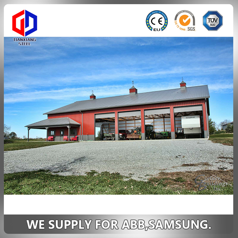 High Quality Metal Fabrication Warehouse Light Office Building Prefab Solid Durable Steel Structure