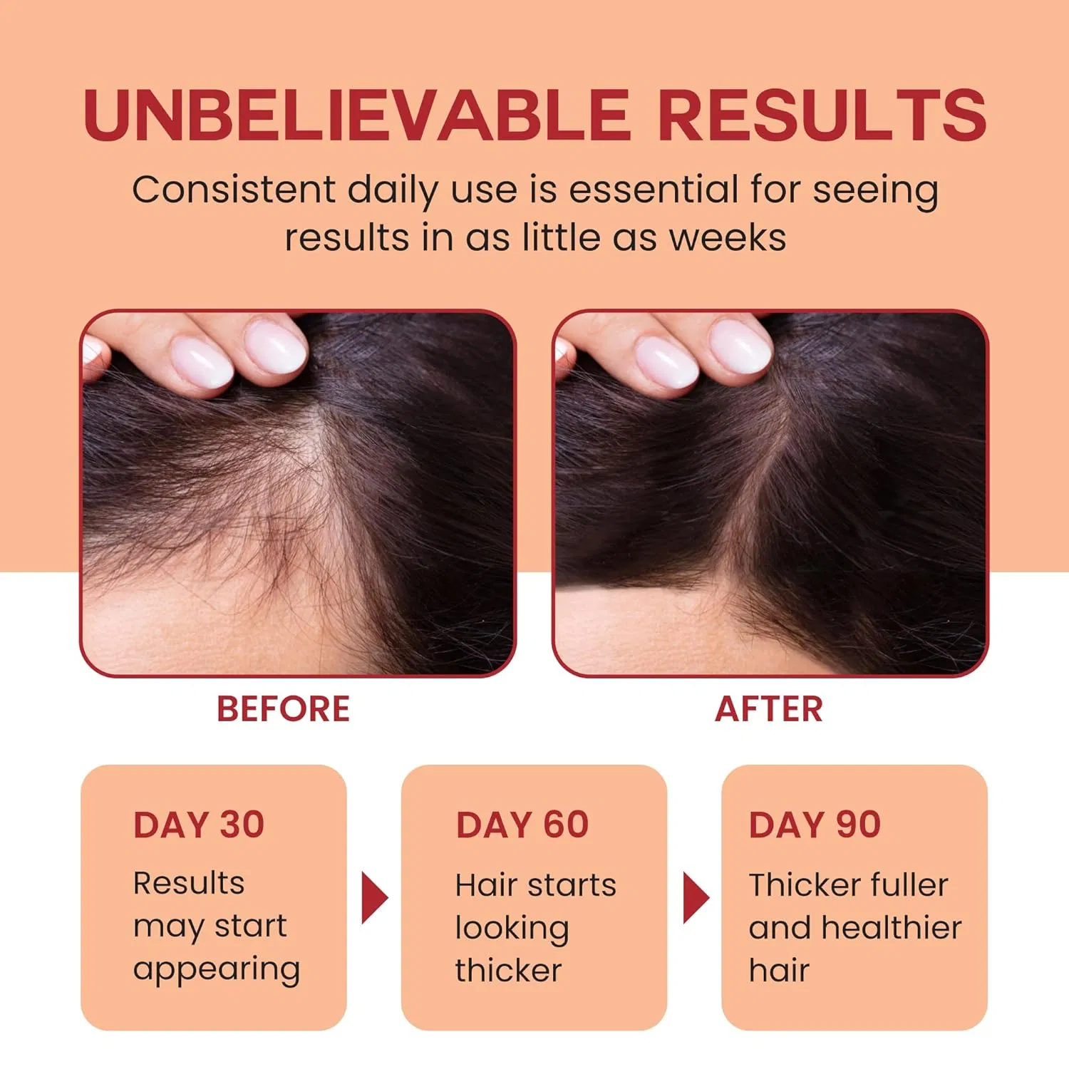 Thicker, Healthier Natural Hair Treatment Private Label Organic Nourishing Hair Growth Batana Hair Oil