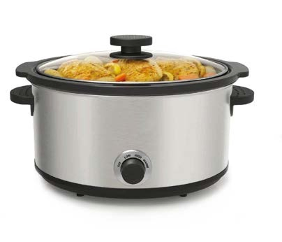 Versatile 5.0qt Oval Slow Cooker for Effortless Meal Preparation