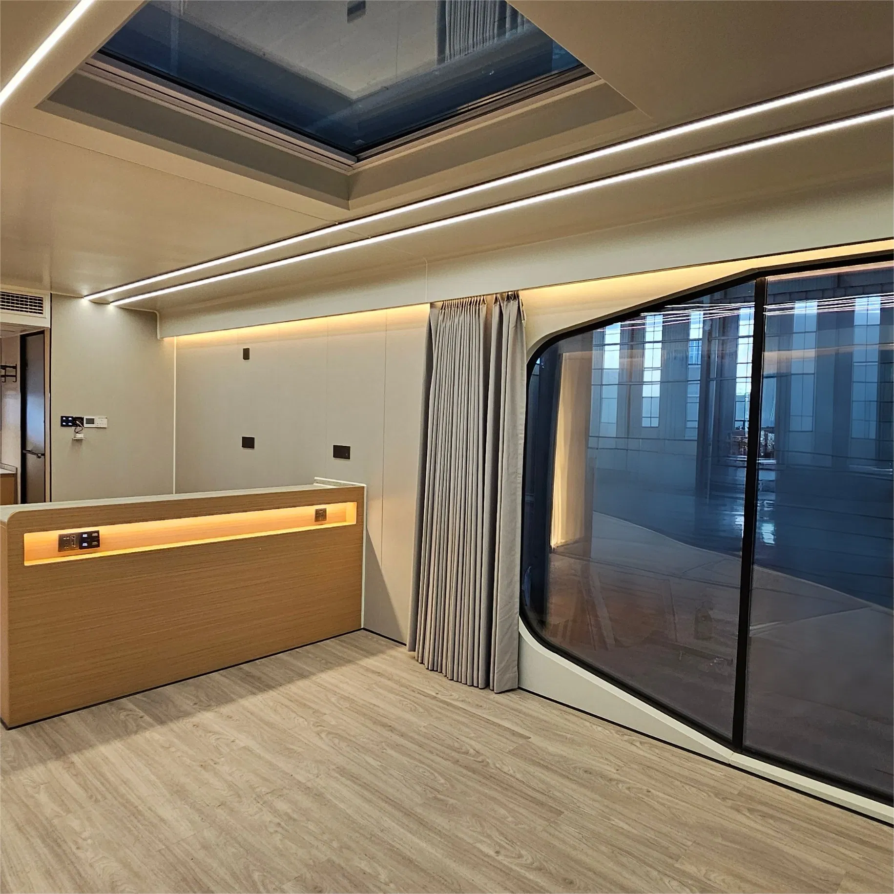 Smart Cabin Home Hotel Modular Space Capsule Container House