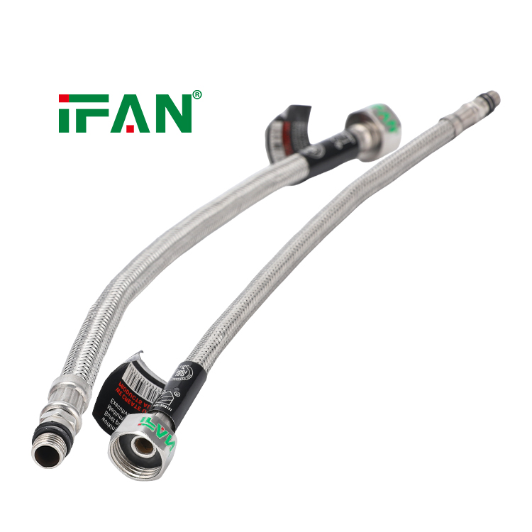 Ifan High Quality Plumbing Hose 30cm 40cm 50cm 60cm Bathrooms Accessories Braided Flexible Hose