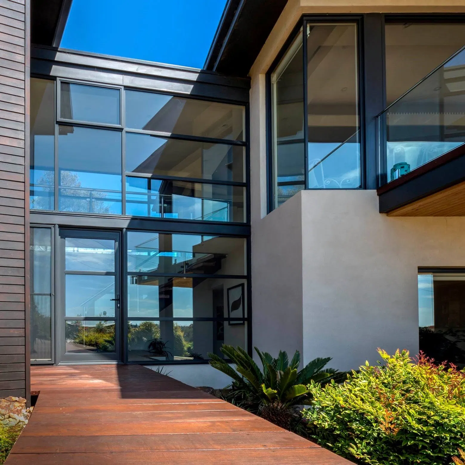 Thermally Broken Commercial Double Glazed Aluminum Picture and Fixed Triple Glass Window