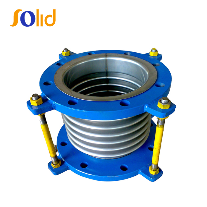 China Supplier Flanged Stainless Steel Corrugated Bellows Expansion Joint