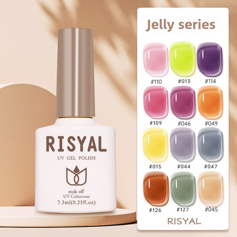 Custom Logo Nail Clear Pink Hard Gel Extension Nail Builder UV Gel Polish for Nails Private Logo