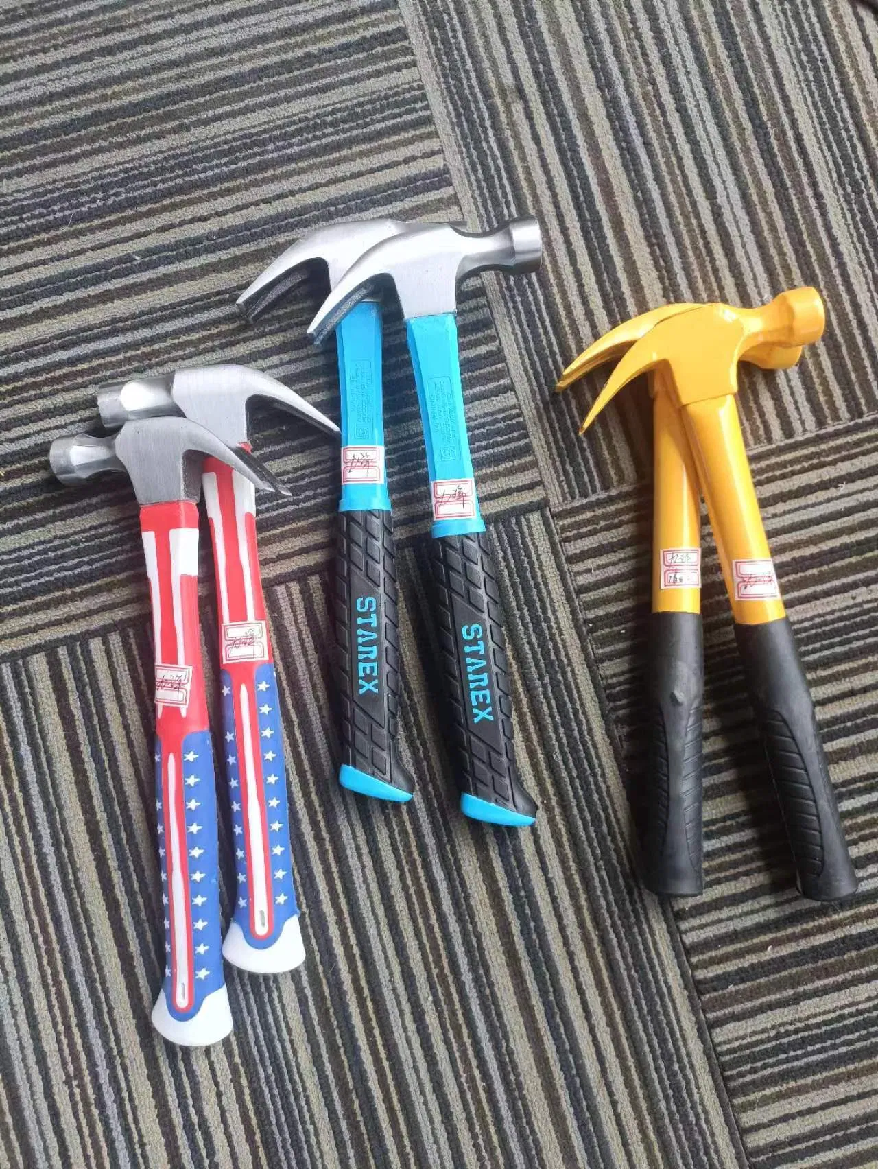 Молоток клещевой Crownman 8oz/16oz/20oz, сталь