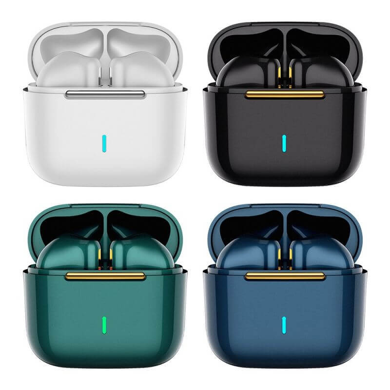 Bluetooth Wireless Sport Earbuds with Noise Cancelling for iPhone Android