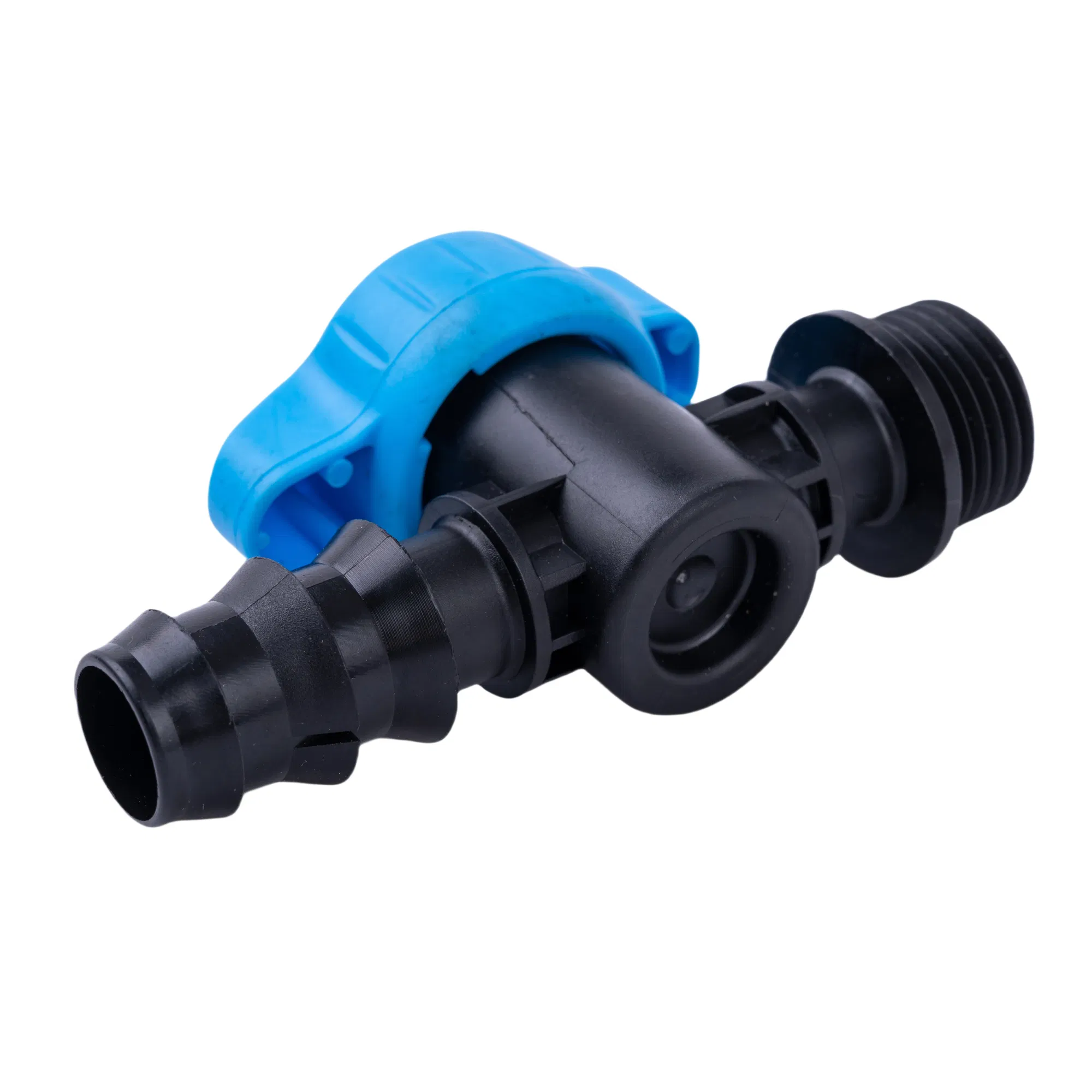 Mini Garden Tool Drip Irrigation System Water Pressure Regulators Valve PP Plastic Dripper Connector Drip Tape Fittings