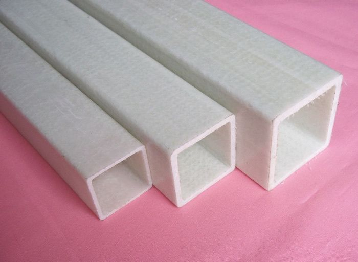 Construction Strength Factory Price High Strength FRP Pultrusion Products Fiberglass Square Pipe