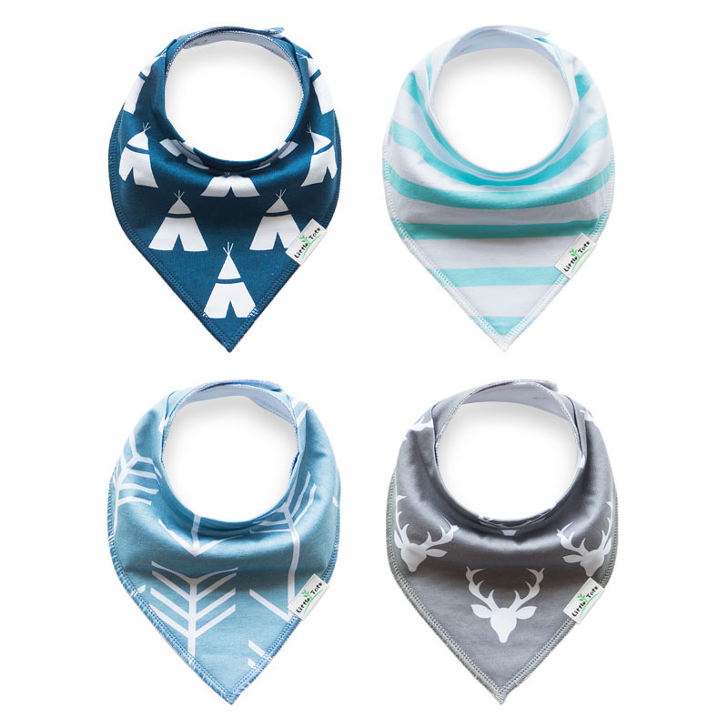 Breathable Bandana Bib Organic Cotton Baby Bandana Bib (BB24)