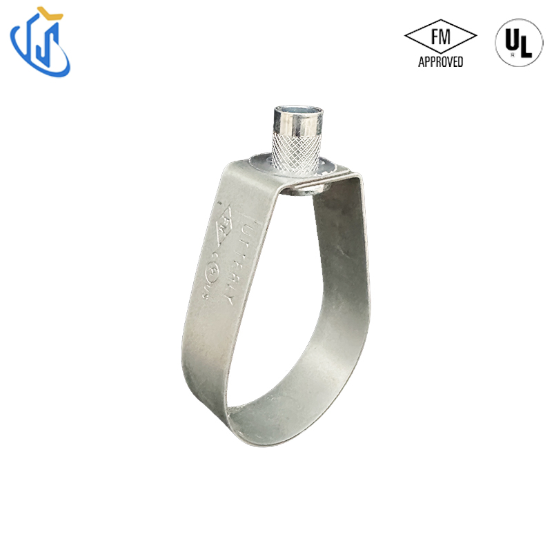Adjustable Galvanized Swivel Loop Pipe Hanger for Seismic Bracket Systems