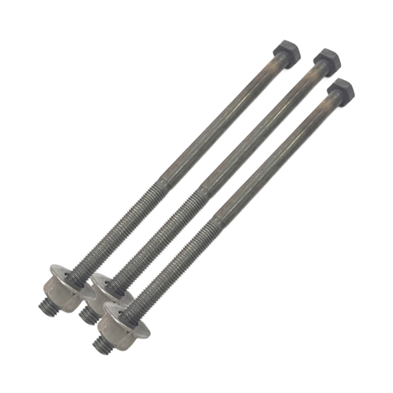 High Strength Foundation Anchor Bolt Carbon Steel / Stainless Steel Hot DIP Galvanized for Construction Concrete