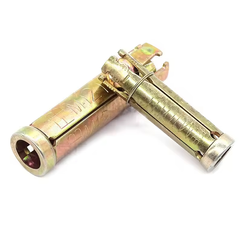 Customized Expansion Sleeve Anchor Carbon Steel Yellow Galvanized Expansion Wedge Anchor Bolt
