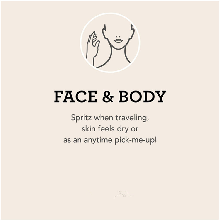 Customized Hydrating Rose Water Facial Toner Spray