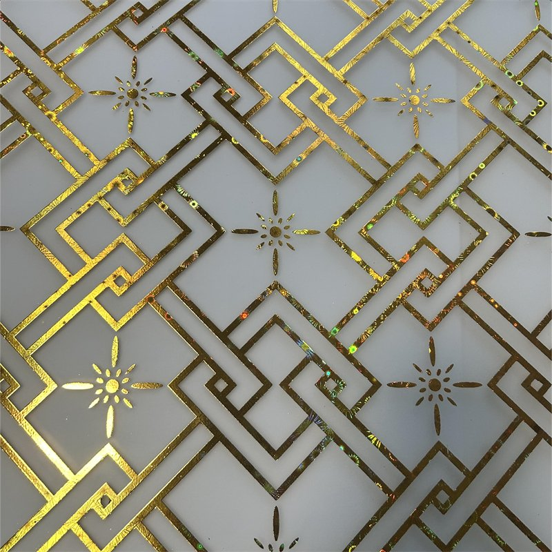 Factory Price Golden/Silver Acid Etched Float Glass/Decorative Glass for Building