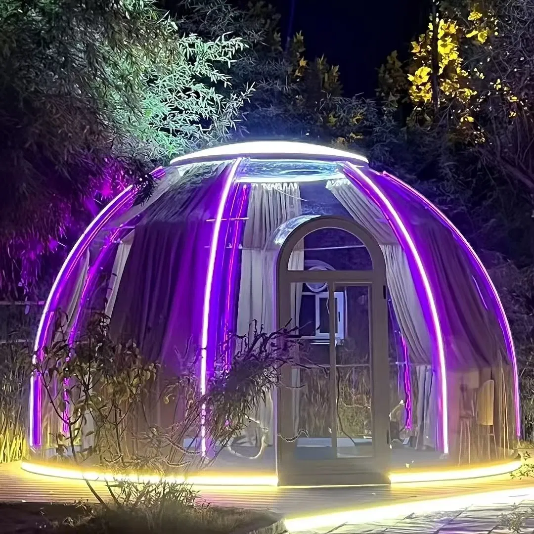 Tent Factory Camping Geo Dome House Big Geodesic Tents Glamping Garden Glass