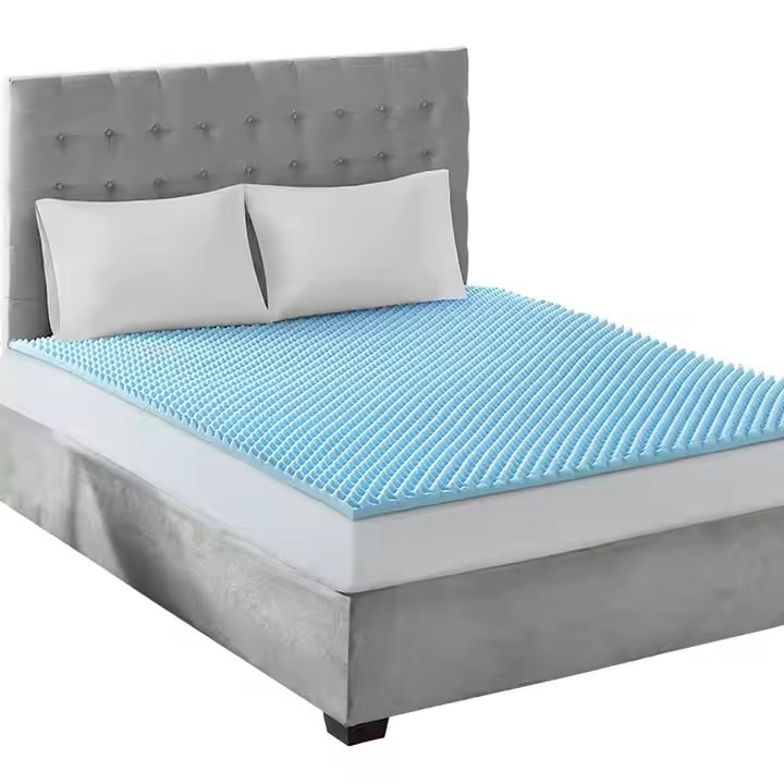 Queen Memory Foam Mattress Topper College Dorm and Hotel Suitable Protective Pad for Use in College Dorms Hotels Hospitals