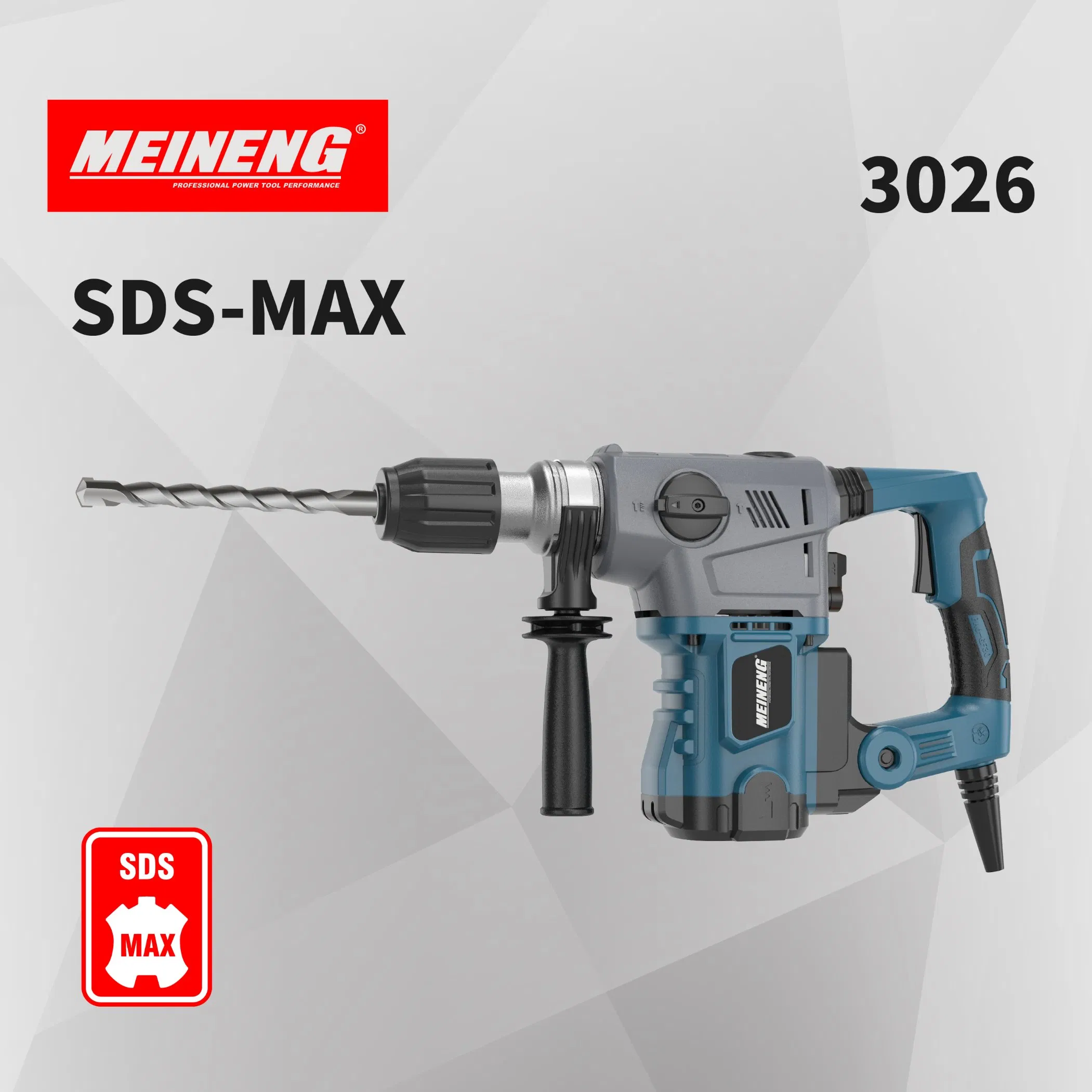 Перфоратор MEINENG 3026, 1550Вт, SDS MAX, 32мм