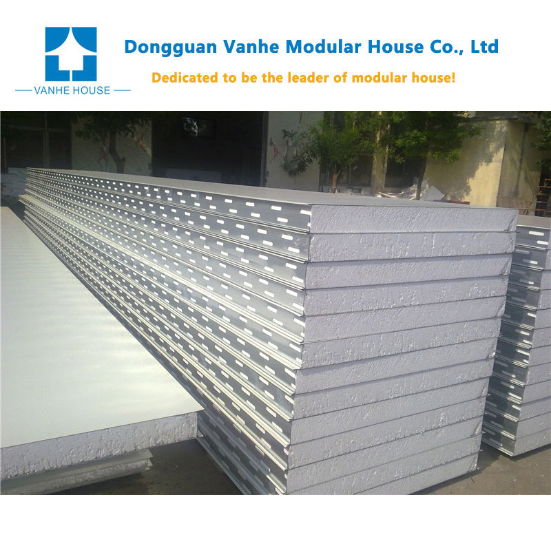 China Suppliers Flexible Insulation Metal Siding Factory Made Wall Accessories Prefab Houses Sandwich Panel