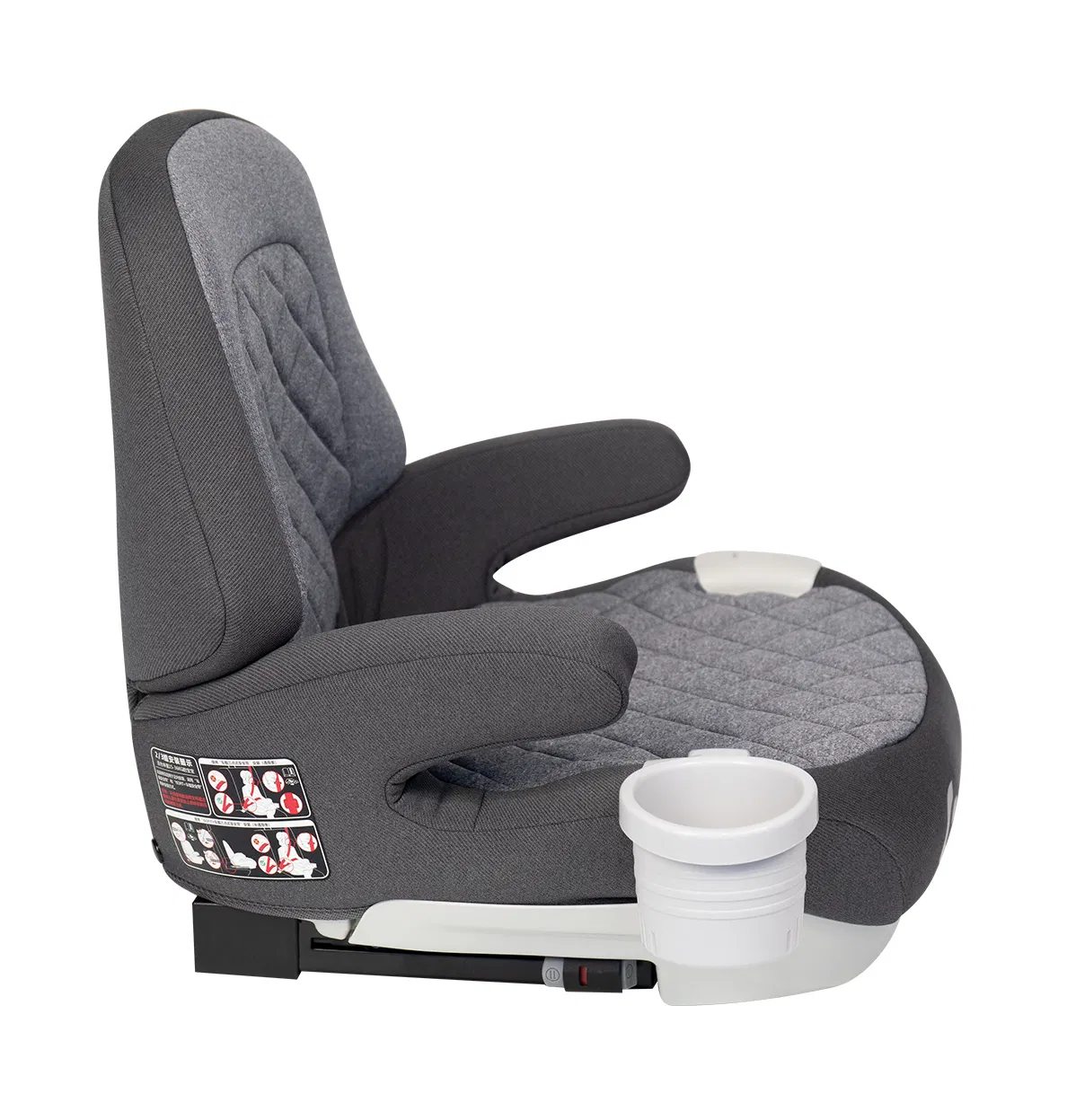 Portable Optional Cup-Holder Backrest Booster Seats Baby Car Seat for 22-36 Kg