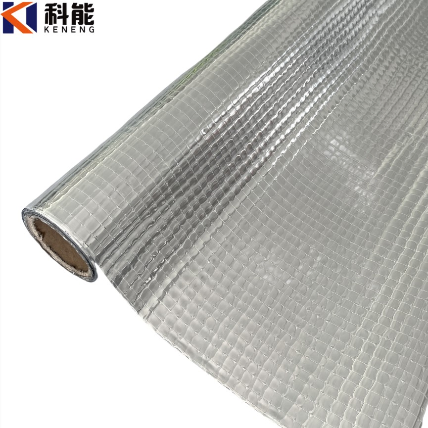 Reinforced Aluminum Foil PE Film Chemical-Resistant & Abrasion-Proof for Industrial Pipe Wrapping Premium Metal Foil Product