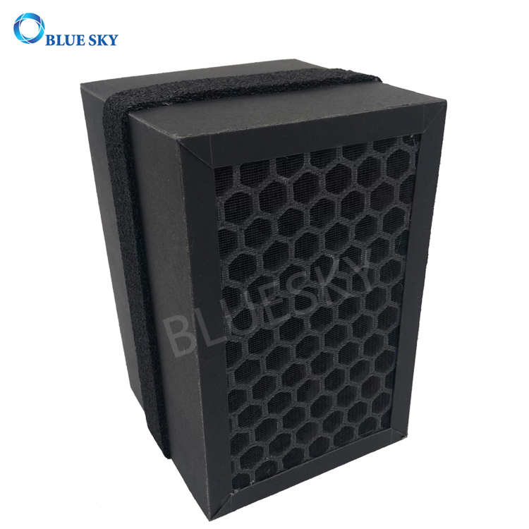 Paper Frame 2-in-1 Honeycomb Active Carbon Mini Pleated Air Purifier Panel HEPA Filters