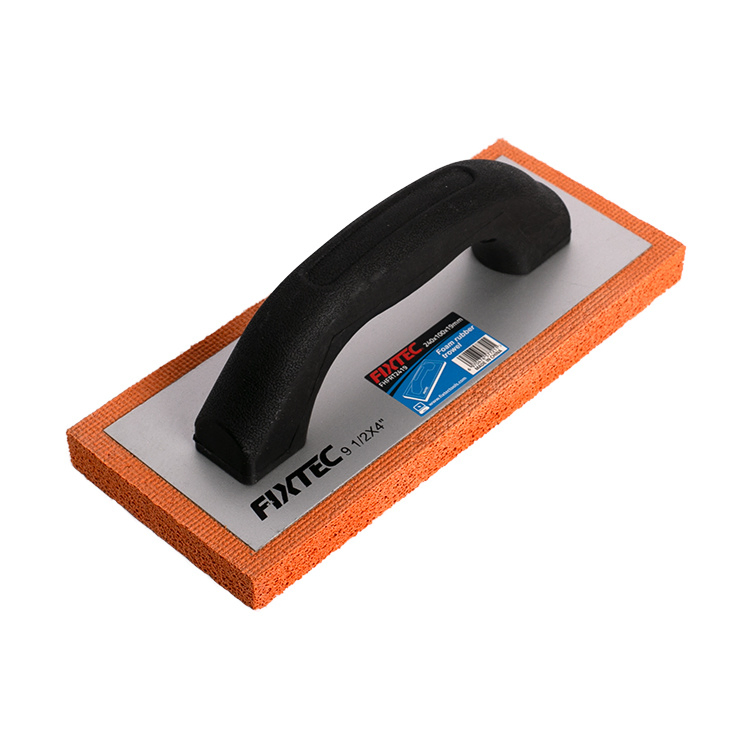 Fixtec Tools Sponge 240*100*19mm Foam Rubber Float Trowel for Grout/Stucco/ Cement/Plaster