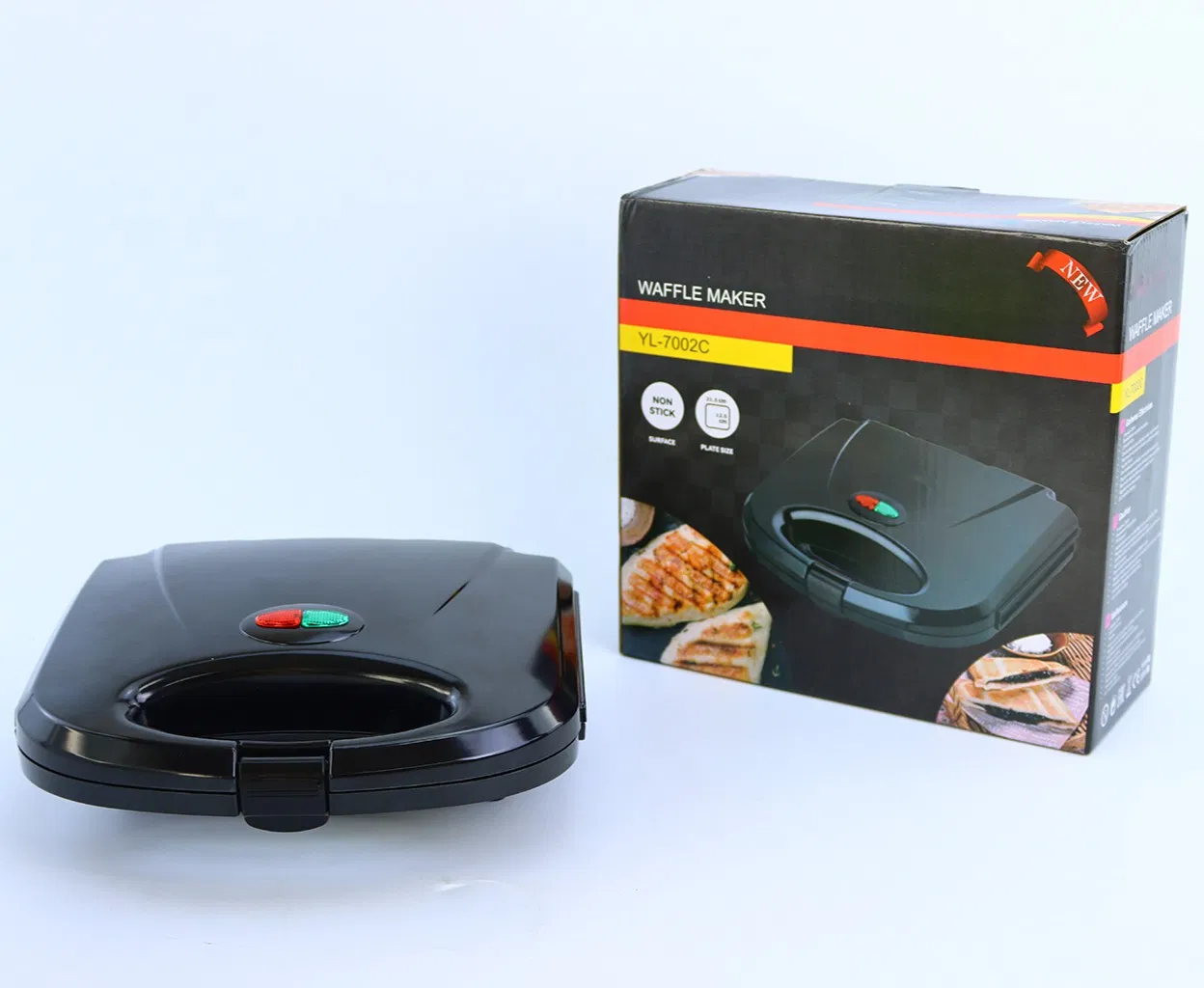 Yl-7002c High Quality Electric Waffle & Sandwich Donut Maker for Household & Garage Use Direct Factory Price