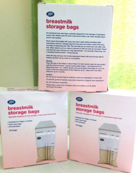 Amazon Hot Selling Baby Product Breast Milk Storage Bag Pouch with Double Zipper