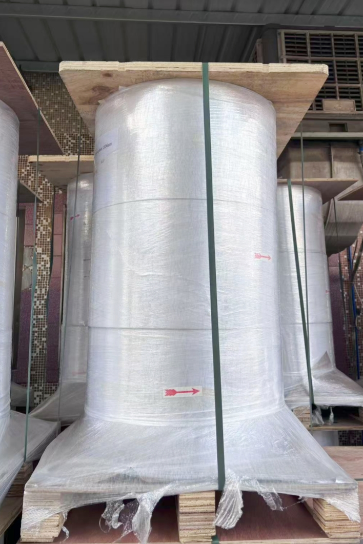 Premium Thermal Synthetic Paper with Frozen Glue Adhesive Rolls