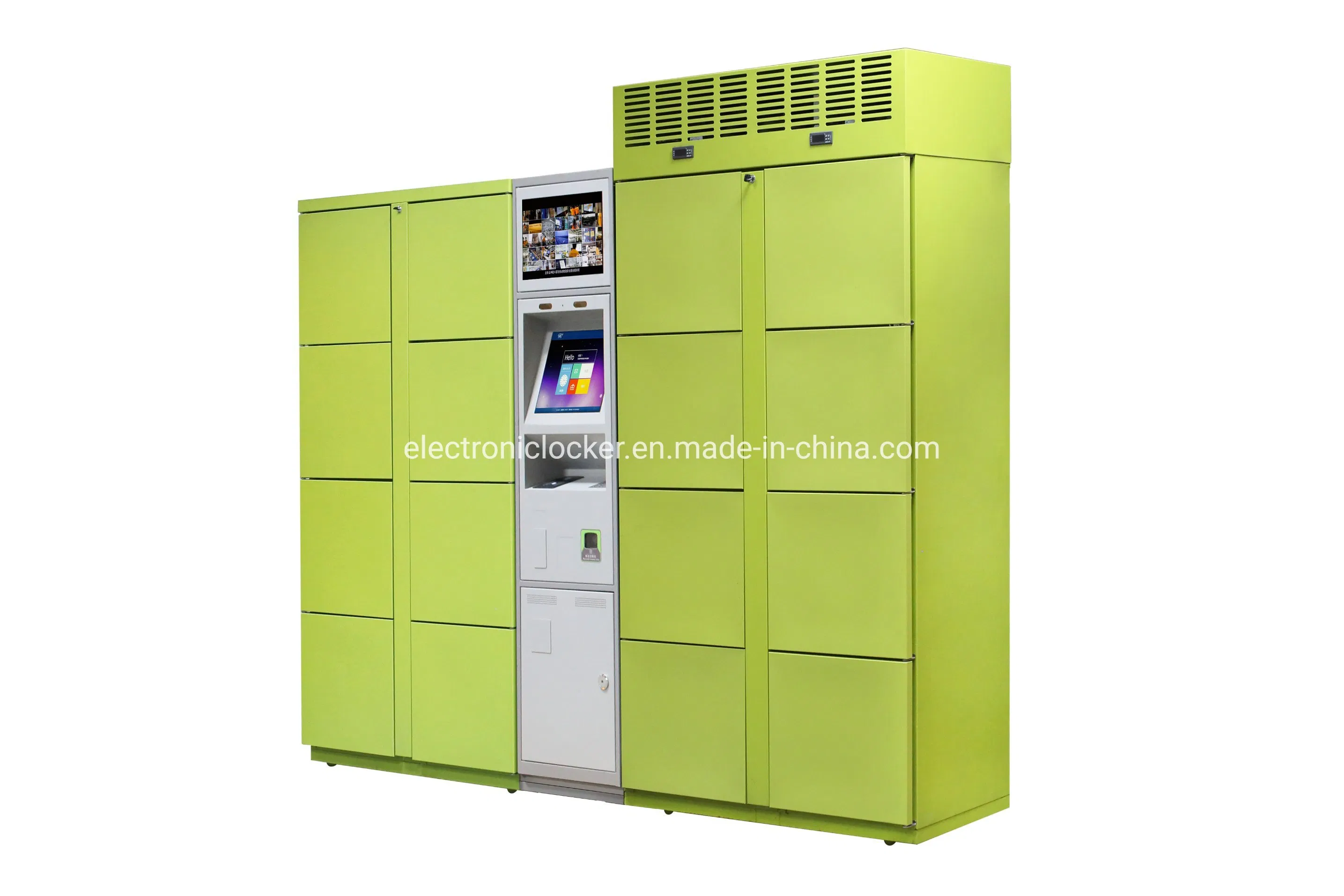 Heavy-Duty Outdoor Refrigerator Locker for Food Storage Solutions