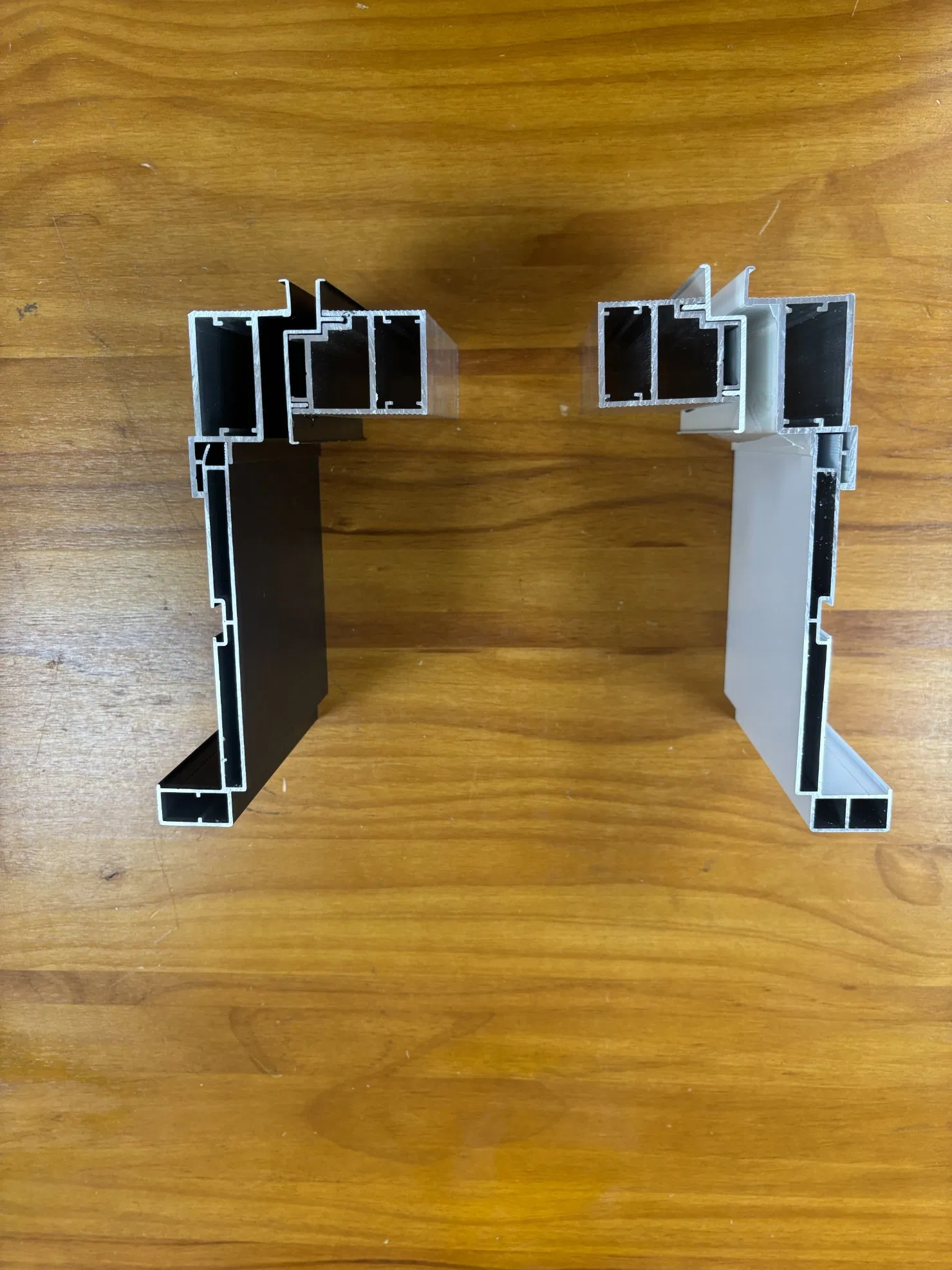 Glass Ghost Sliding Hidden Interior Door with Aluminum Frame