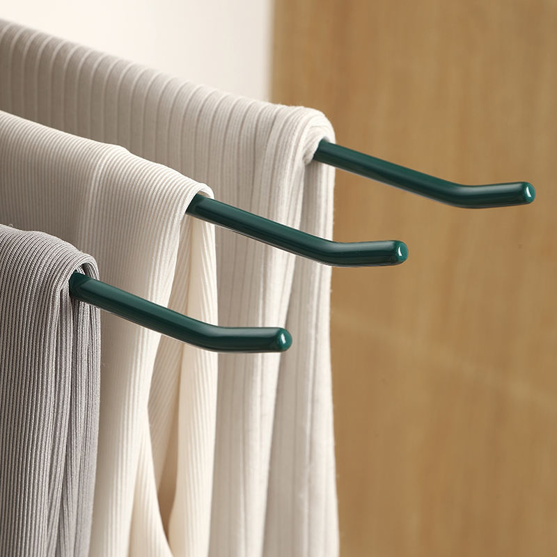 Hanger with Rubbet Coating Multi-Functional Traceless Hanger