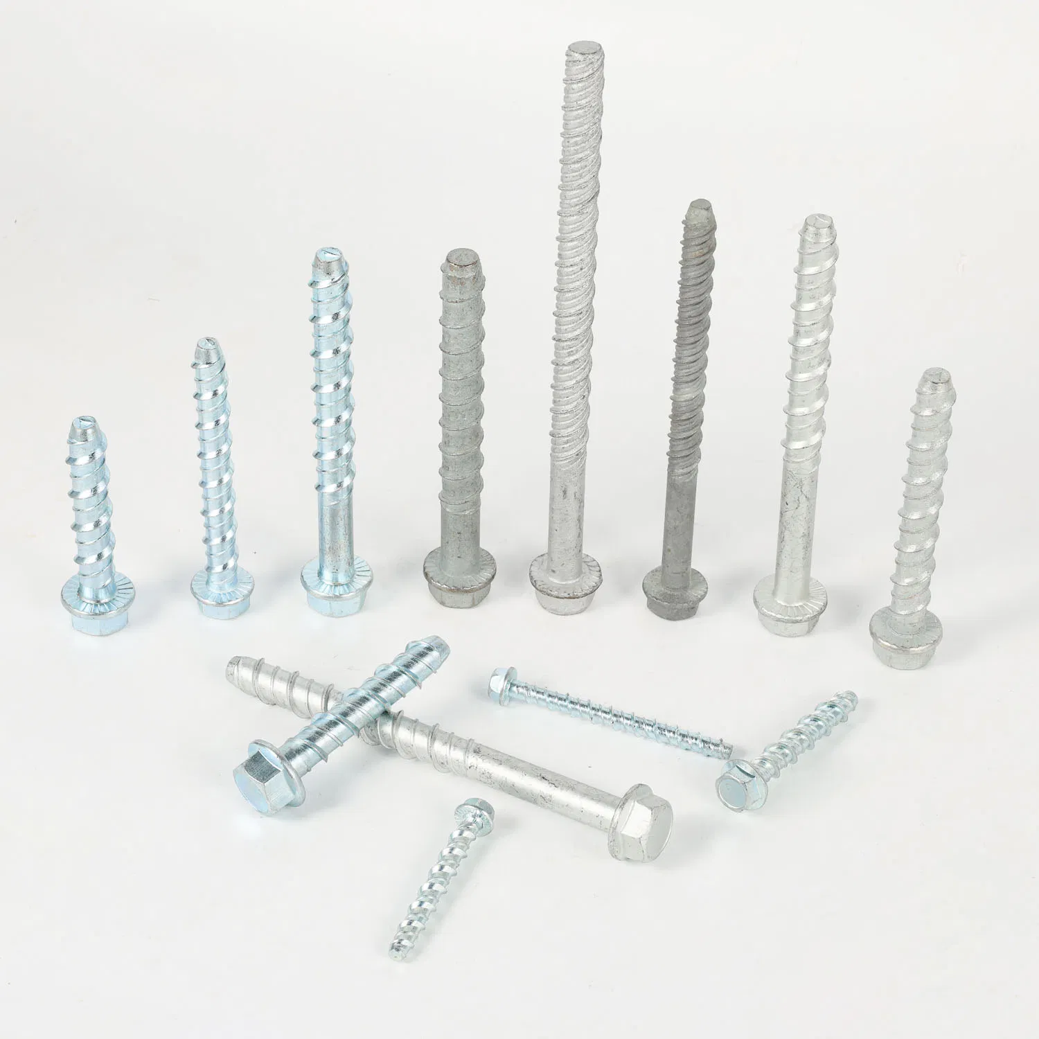 Customized Diameter M8 M10 M12 M14 M16 21-30MPa Carbon Steel Stainless Steel Hex Flange Concrete Expansion Bolt