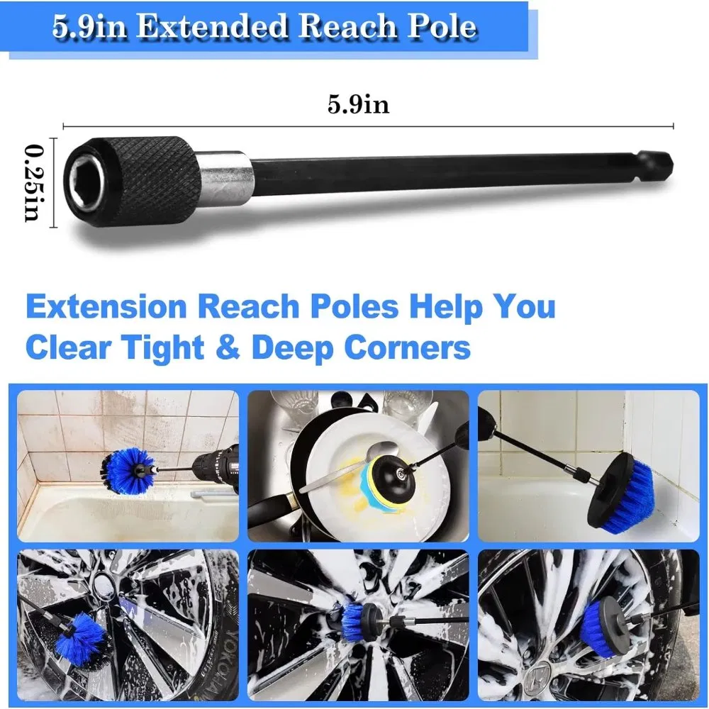 Набор щеток для чистки авто, 26 предметов, экологичный