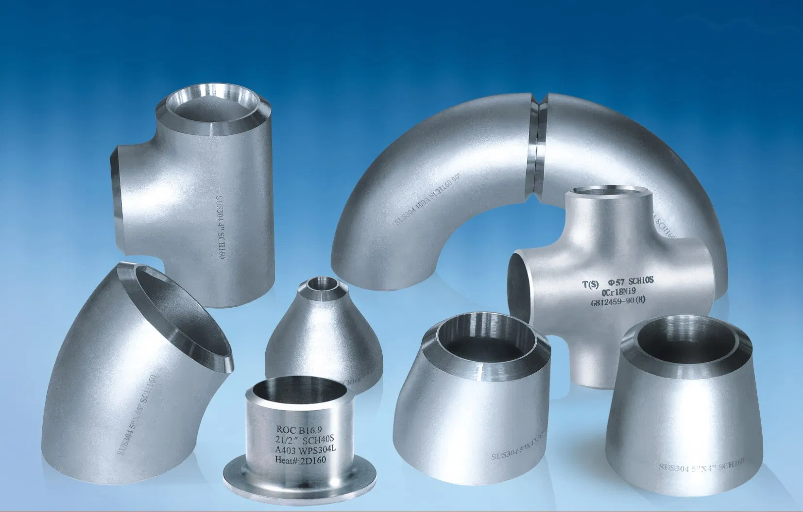 150lb Stainless Steel Fittings Threaded Cross 2" in Type of ISO4144 & En10241