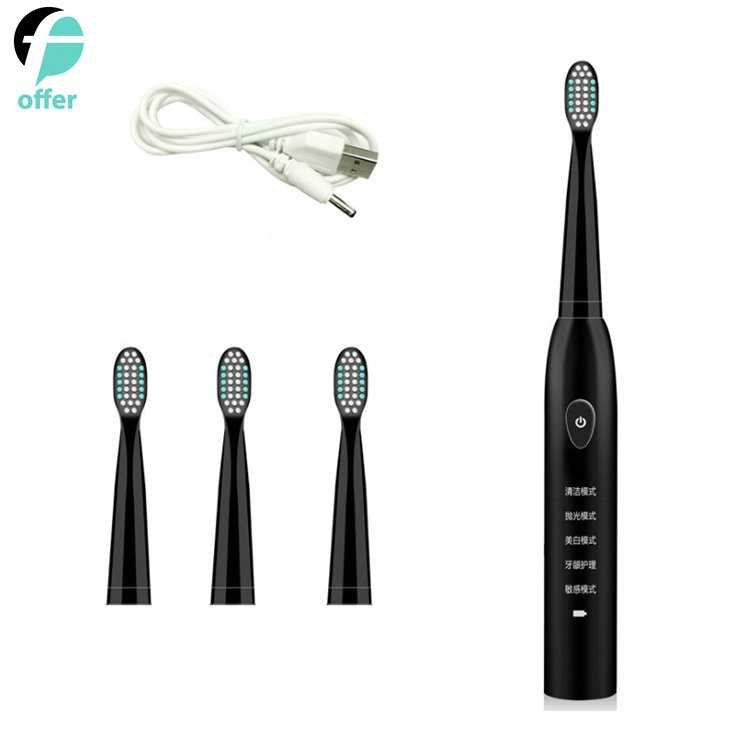 Ultra Whitening Pink Electric Toothbrush