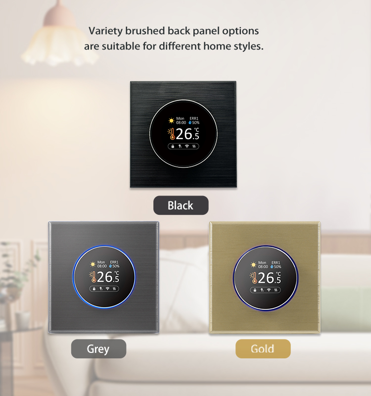 Electric Floor Heating Thermostat Smart Tuya WiFi Thermostat for Gas Boiler